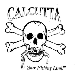 CALCUTTA "YOUR FISHING LINK!" logo