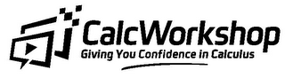 CALCWORKSHOP GIVING YOU CONFIDENCE IN CALCULUS logo