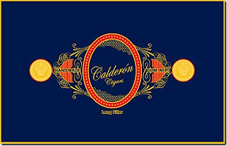 CALDERÓN CIGARS HAND MADE DOM. REP LONG FILLER logo