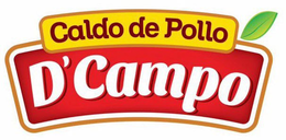 CALDO DE POLLO, D'CAMPO logo