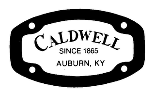 CALDWELL SINCE 1865 AUBURN, KY logo