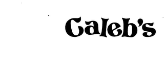CALEB'S logo