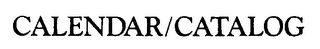 CALENDAR/CATALOG logo