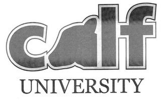 CALF UNIVERSITY logo