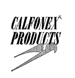 CALFONEX PRODUCTS logo
