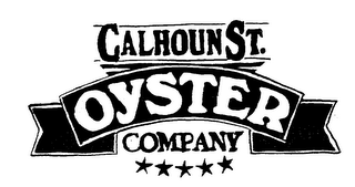 CALHOUN ST. OYSTER COMPANY logo
