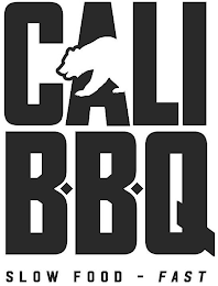 CALI BBQ SLOW FOOD - FAST logo