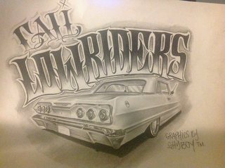 CALI LOWRIDERS GRAPHICS BY SHYBOY logo