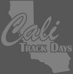 CALI TRACK DAYS logo