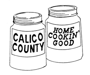 CALICO COUNTY HOME COOKIN' GOOD logo
