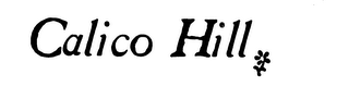 CALICO HILL logo