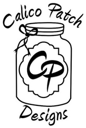 CALICO PATCH DESIGNS CP logo
