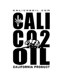 CALICO2OIL.COM CALI CO2 OIL CALIFORNIA PRODUCT logo