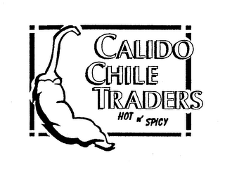 CALIDO CHILE TRADERS HOT N' SPICY logo