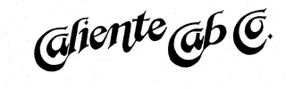 CALIENTE CAB CO. logo