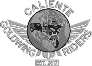 CALIENTE GOLDWING RIDERS EST. 2017 logo