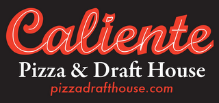 CALIENTE PIZZA & DRAFT HOUSE, PIZZADRAFTHOUSE.COM logo