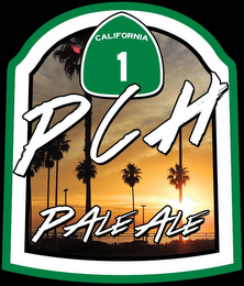 CALIFORNIA 1 PCH PALE ALE logo