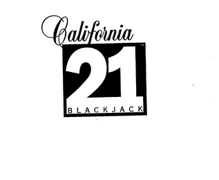 CALIFORNIA 21 BLACKJACK logo