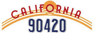 CALIFORNIA 90420 logo