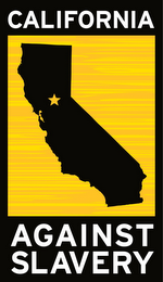 CALIFORNIA AGAINST SLAVERY logo