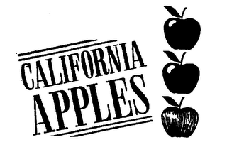 CALIFORNIA APPLES logo