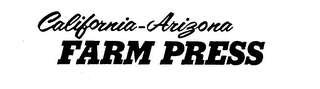 CALIFORNIA-ARIZONA FARM PRESS logo
