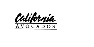 CALIFORNIA AVOCADOS logo