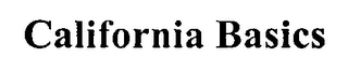 CALIFORNIA BASICS logo
