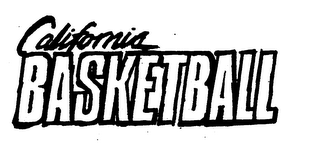 CALIFORNIA BASKETBALL logo