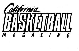 CALIFORNIA BASKETBALL MAGAZINE logo