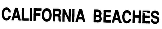 CALIFORNIA BEACHES logo