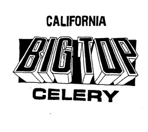 CALIFORNIA BIG TOP CELERY logo
