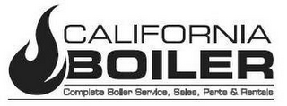 CALIFORNIA BOILER COMPLETE BOILER SERVICE, SALES, PARTS & RENTALS logo