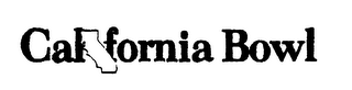 CALIFORNIA BOWL logo