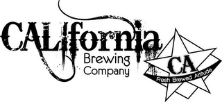 CALIFORNIA BREWING COMPANY logo