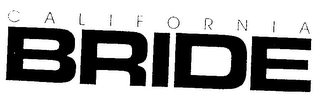 CALIFORNIA BRIDE logo