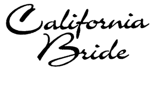 CALIFORNIA BRIDE logo