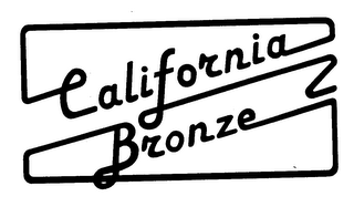 CALIFORNIA BRONZE logo