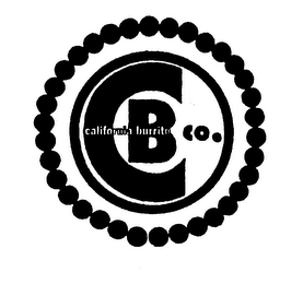 CALIFORNIA BURRITO CO. CB logo