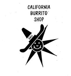 CALIFORNIA BURRITO SHOP CALI logo