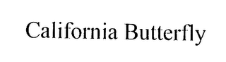 CALIFORNIA BUTTERFLY logo