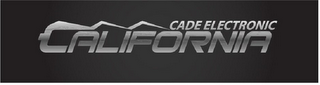 CALIFORNIA CADE ELECTRONIC logo
