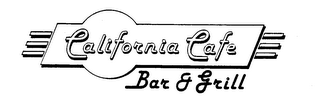 CALIFORNIA CAFE BAR & GRILL logo
