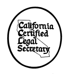 CALIFORNIA CERTIFIED LEGAL SECRETARY logo