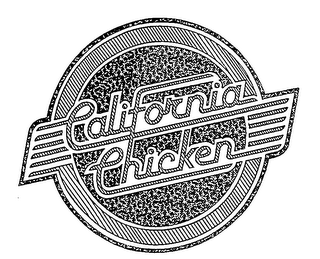 CALIFORNIA CHICKEN logo