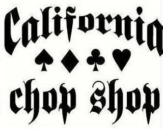CALIFORNIA CHOP SHOP logo