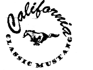 CALIFORNIA CLASSIC MUSTANG logo