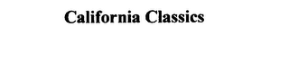 CALIFORNIA CLASSICS logo