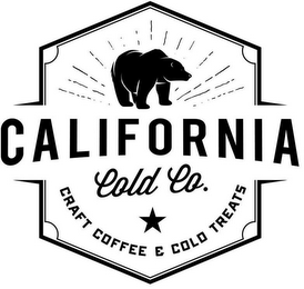 CALIFORNIA COLD CO. CRAFT COFFEE & COLDTREATS logo